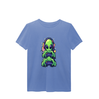 Nome do produto Camiseta Alien Gamer Orbyte – Play Mode