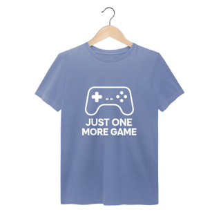 Nome do produto Camiseta Estonada Just One More Game – Gamer Mode On