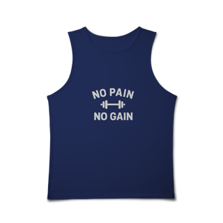 Nome do produto Regata Sport Dry UV No Pain No Gain – Performance & Motivação 