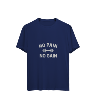 Nome do produto Camiseta Sport Dry UV No Pain No Gain – Performance & Motivação