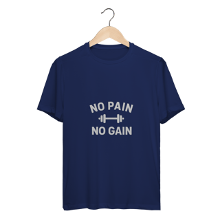 Nome do produto Camiseta Sport Dry UV No Pain No Gain – Performance & Motivação