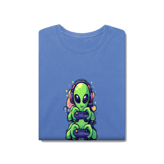 Nome do produto Camiseta Alien Gamer Orbyte – Play Mode