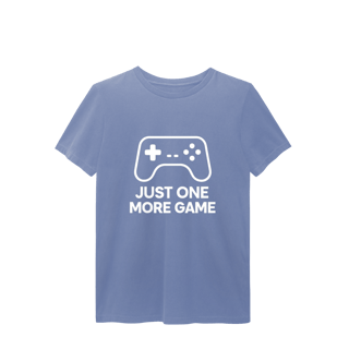 Nome do produto Camiseta Estonada Just One More Game – Gamer Mode On