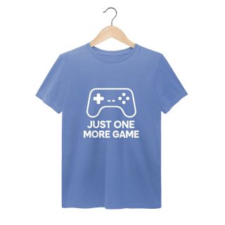 Nome do produto Camiseta Estonada Just One More Game – Gamer Mode On