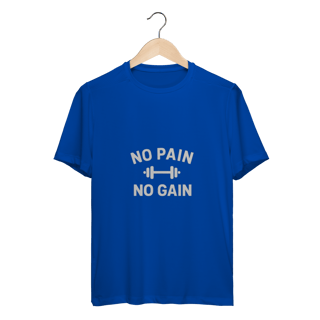Nome do produto Camiseta Sport Dry UV No Pain No Gain – Performance & Motivação