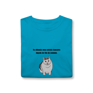 Nome do produto Camisa Meme do Gato Confuso
