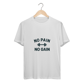 Nome do produto Camiseta Sport Dry UV No Pain No Gain – Performance & Motivação
