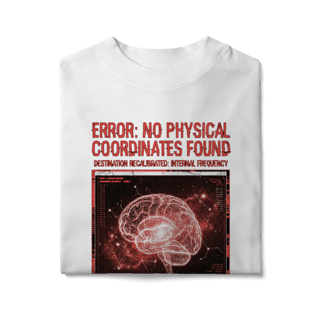 Nome do produto T-Shirt Orbyte Oversized: Glitch Protocol