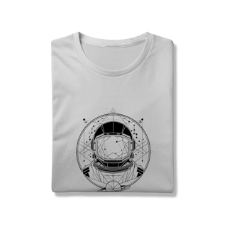 Nome do produto Camiseta Prime Astronauta Cósmico – White Edition