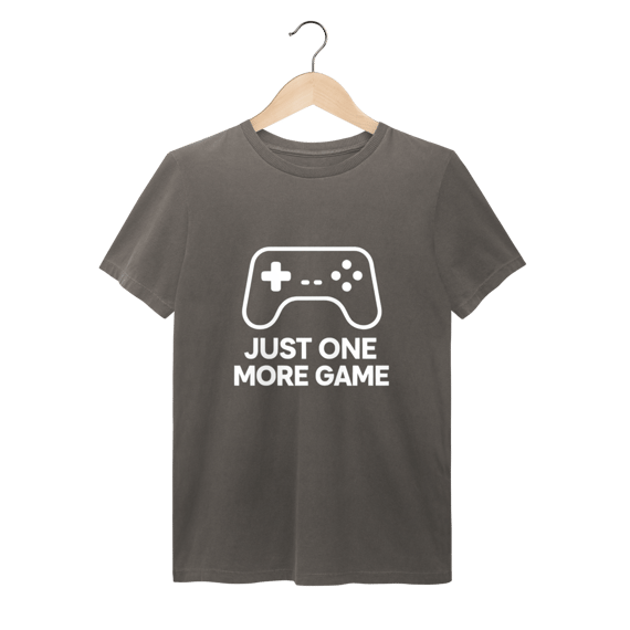 Camiseta Estonada Just One More Game – Gamer Mode On