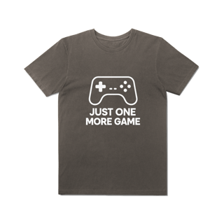 Nome do produto Camiseta Estonada Just One More Game – Gamer Mode On