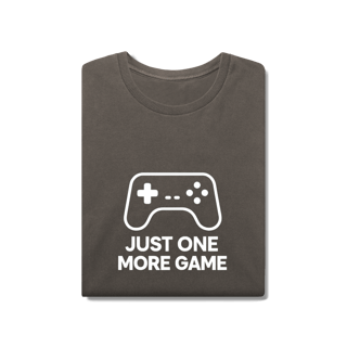 Nome do produto Camiseta Estonada Just One More Game – Gamer Mode On