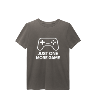 Nome do produto Camiseta Estonada Just One More Game – Gamer Mode On