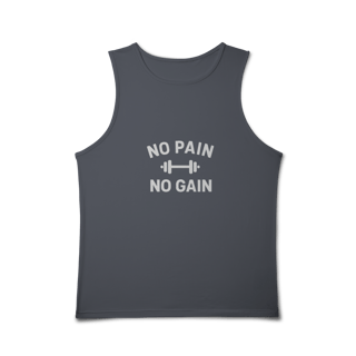 Nome do produto Regata Sport Dry UV No Pain No Gain – Performance & Motivação 