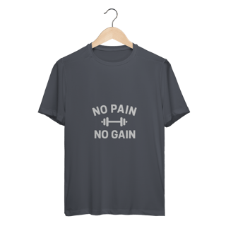 Nome do produto Camiseta Sport Dry UV No Pain No Gain – Performance & Motivação