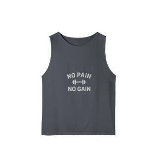 Nome do produto Regata Sport Dry UV No Pain No Gain – Performance & Motivação 