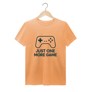 Nome do produto Camiseta Estonada Just One More Game – Gamer Mode On