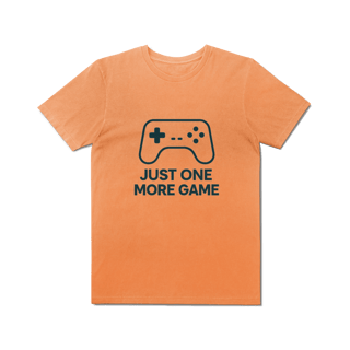 Nome do produto Camiseta Estonada Just One More Game – Gamer Mode On