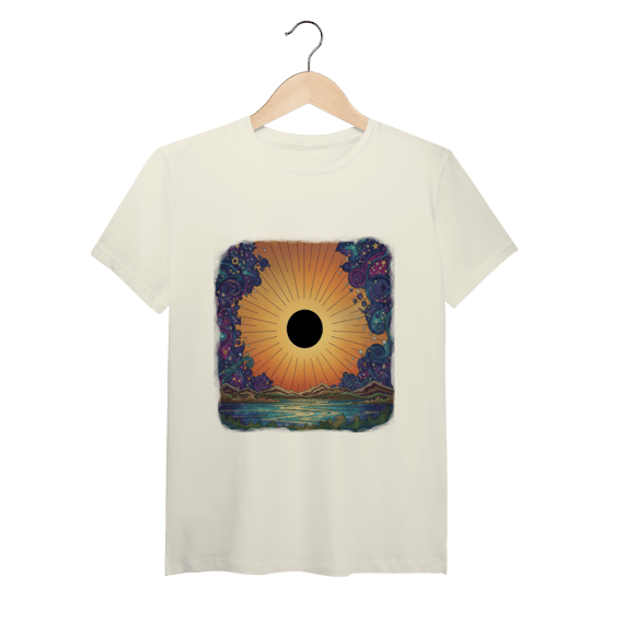 T-Shirt Orbyte Aurea: The Eclipse Horizon