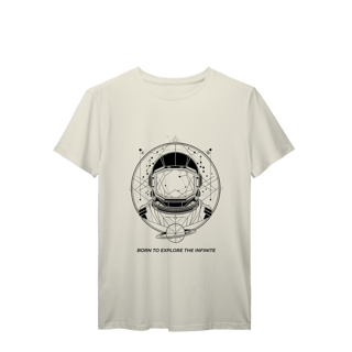 Nome do produto Camiseta Prime Astronauta Cósmico – White Edition