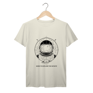 Nome do produto Camiseta Prime Astronauta Cósmico – White Edition