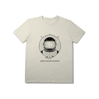 Nome do produto Camiseta Prime Astronauta Cósmico – White Edition