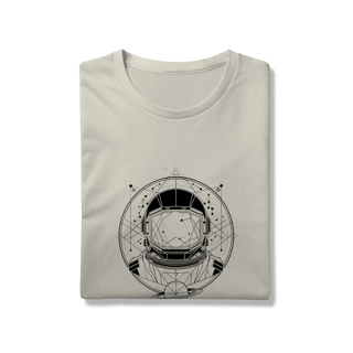 Nome do produto Camiseta Prime Astronauta Cósmico – White Edition