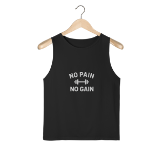 Nome do produto Regata Sport Dry UV No Pain No Gain – Performance & Motivação 