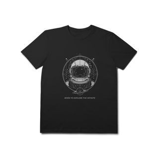 Nome do produto Camiseta Prime Astronauta Cósmico – Black Edition