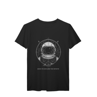 Nome do produto Camiseta Prime Astronauta Cósmico – Black Edition