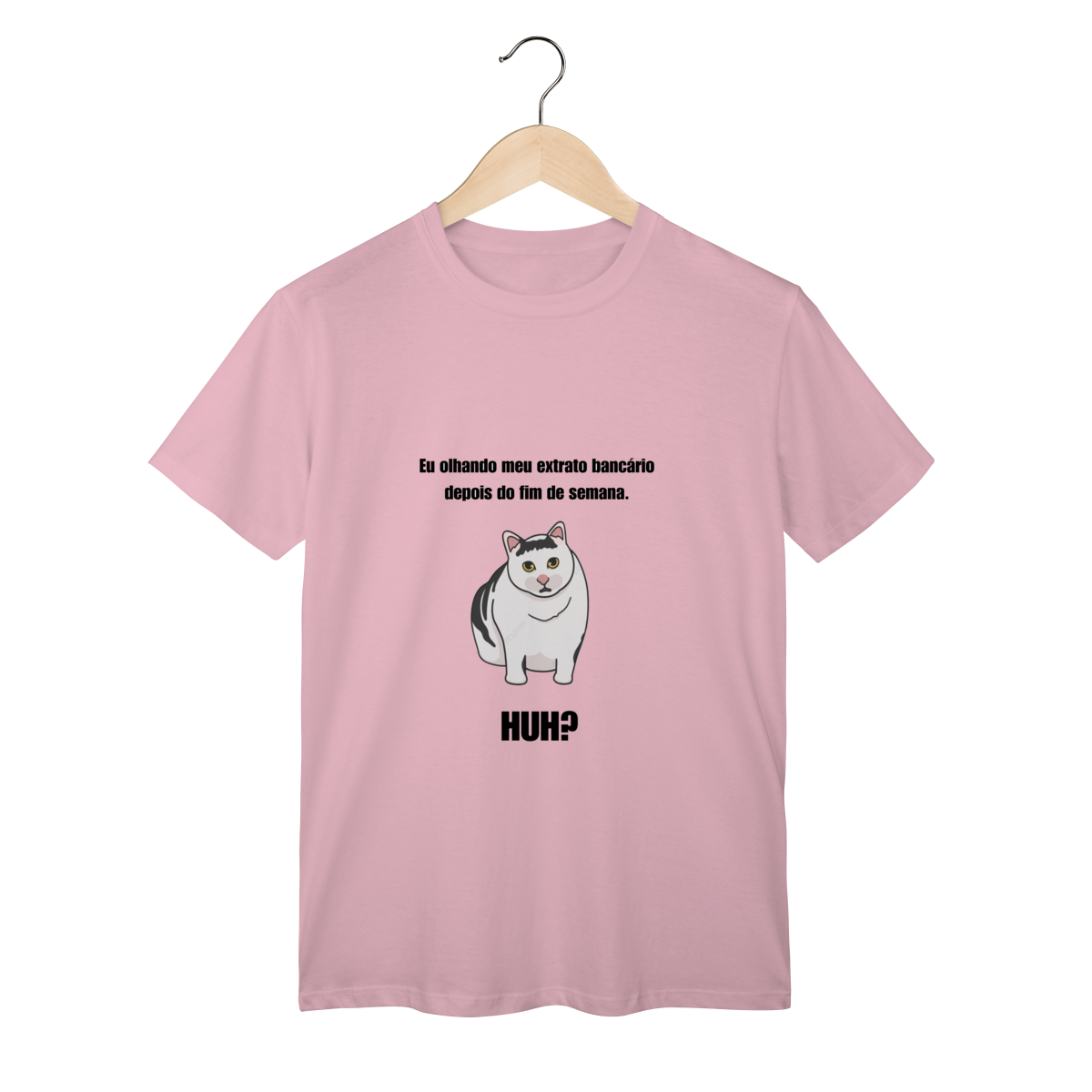 Camisa Meme do Gato Confuso