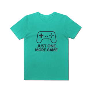 Nome do produto Camiseta Estonada Just One More Game – Gamer Mode On