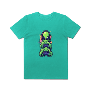 Nome do produto Camiseta Alien Gamer Orbyte – Play Mode