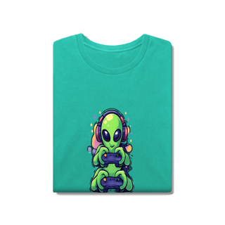 Nome do produto Camiseta Alien Gamer Orbyte – Play Mode