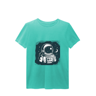 Nome do produto Camiseta Estonada Astronauta Cósmico – Orbyte Space Vibe