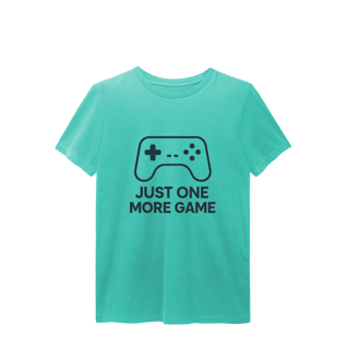 Nome do produto Camiseta Estonada Just One More Game – Gamer Mode On