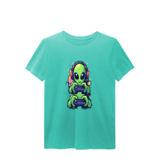 Nome do produto Camiseta Alien Gamer Orbyte – Play Mode