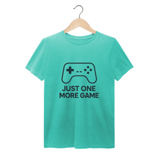 Nome do produto Camiseta Estonada Just One More Game – Gamer Mode On