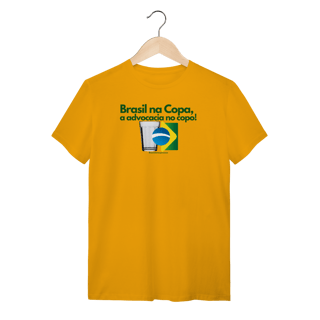 Nome do produto Tshirt Brasil na Copa a advocacia no copo