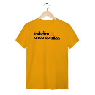 Nome do produto Tshirt indefiro a sua opinião