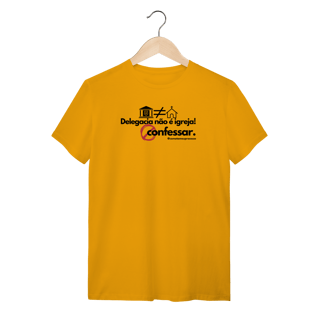 Nome do produto Tshirt delegacia não é igreja proibido confessar