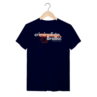 Nome do produto Tshirt criminalista brabo