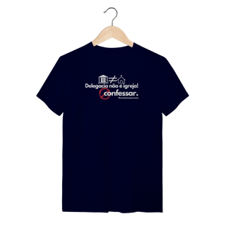 Nome do produto Tshirt delegacia não é igreja proibido confessar