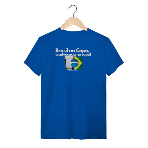 Tshirt Brasil na Copa a advocacia no copo