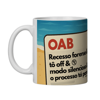 Canceca recesso forense tô off