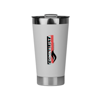 Copo térmico criminalista