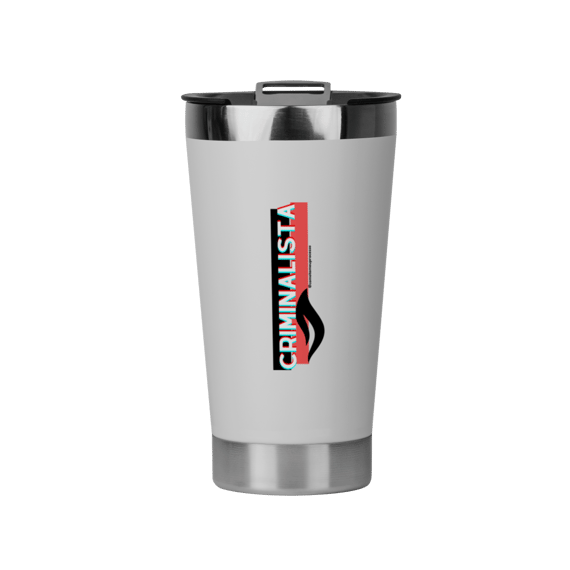 Copo térmico criminalista