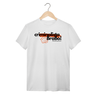 Nome do produto Tshirt criminalista brabo