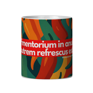 Nome do produto Caneca pimentorium in anus outrem