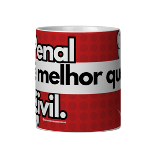 Nome do produto Caneca penal é melhor que civil